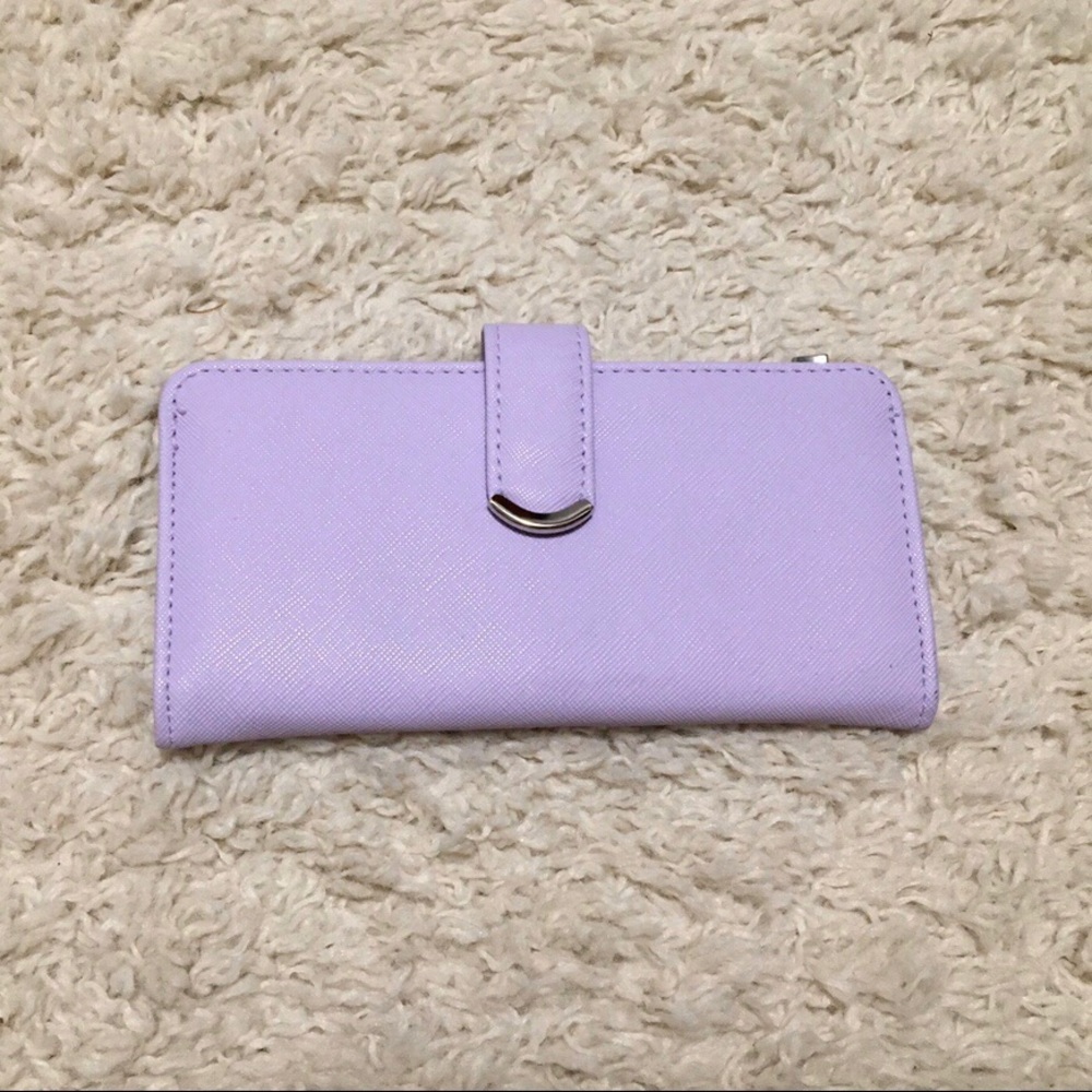 Purple wallet